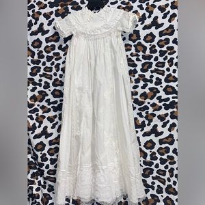 Baby Girl christening dress Hand made
